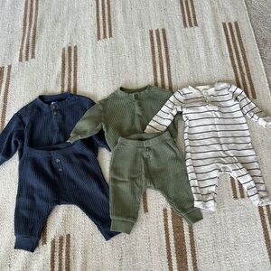 Old Navy Waffle Bundle 3-6M